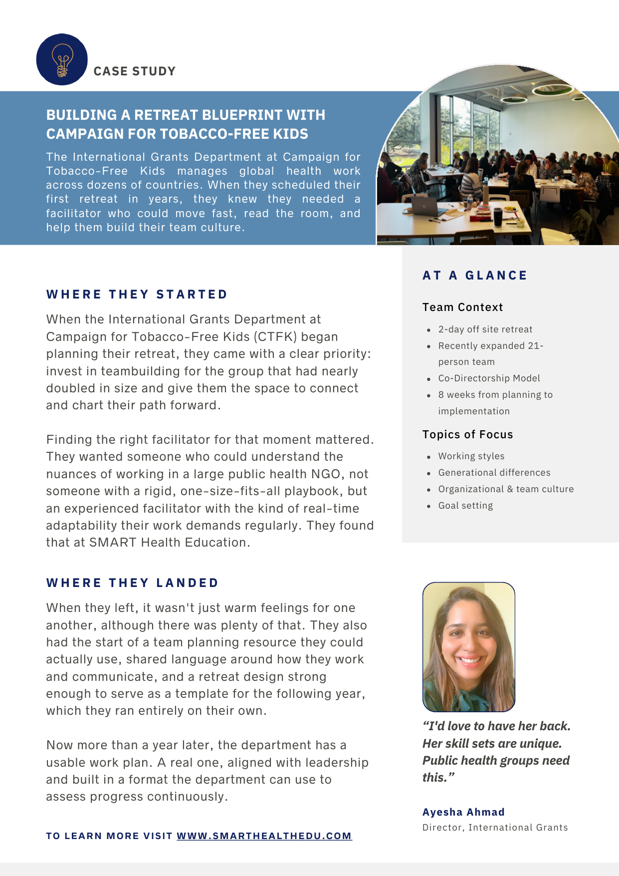 Written Case Study
